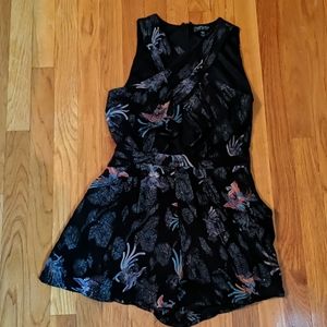 Topshop Romper sparkly with cutout